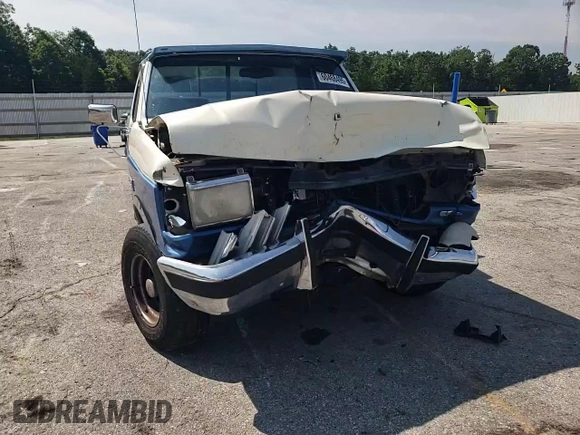 1990 Ford F-150 with VIN 1FTDF15N7LNA52632, listed as a Copart auction lot 60468495 with 8,445 mi miles and Salvage title. Bid and sale history available at DreamBid. Image 14.