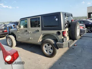2018 Jeep Wrangler JK Unlimited Sport S with VIN 1C4HJWDG6JL921570, listed as a Copart auction lot 68415044 with 121,501 mi miles and Salvage Title. Bid and sale history available at carsss.com. Image 2.