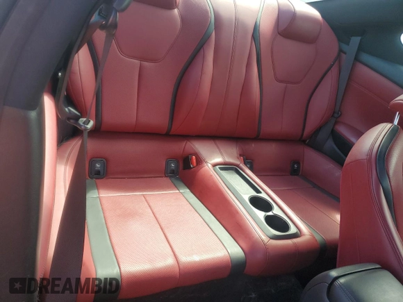 2022 Infiniti Q60 Red Sport 400 with VIN JN1FV7LL8NM681098, listed as a Copart auction lot 54364875 with 17,216 mi miles and Salvage title. Bid and sale history available at DreamBid. Image 10.