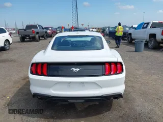 2021 Ford Mustang EcoBoost with VIN 1FA6P8THXM5153232, listed as a IAAI auction lot 42458757 with 45,267 mi miles and . Bid and sale history available at DreamBid. Image 15.
