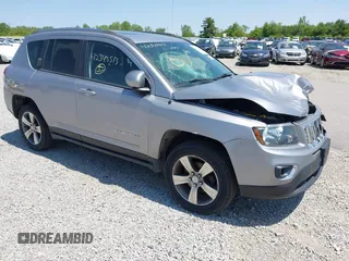 2017 Jeep Compass High Altitude with VIN 1C4NJCEB4HD200107, listed as a IAAI auction lot 42343513 with 96,580 mi miles and . Bid and sale history available at DreamBid. Image 1.