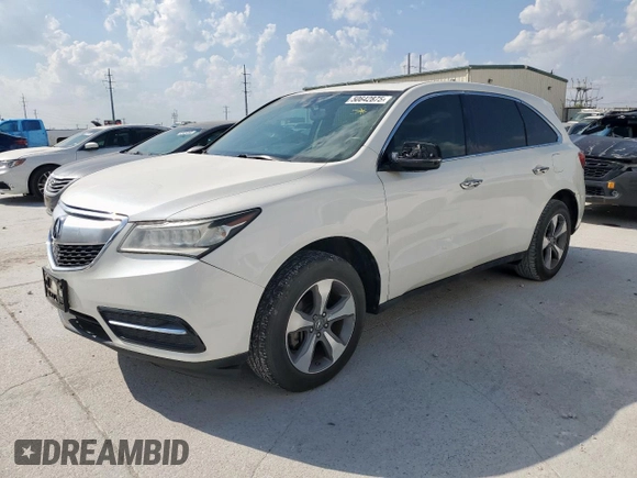 2014 Acura MDX with VIN 5FRYD3H21EB018934, listed as a Copart auction lot 50642875 with 150,005 mi miles and Clean Title. Bid and sale history available at carsss.com. Image 1.