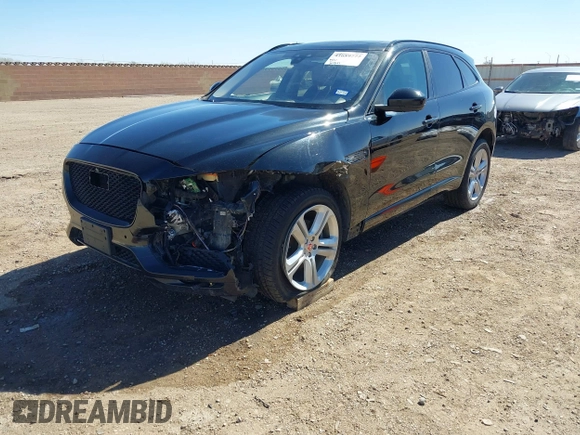 2018 Jaguar F-Pace with VIN SADCL2FN3JA251615, listed as a IAAI auction lot 41689777 with 115,241 mi miles and . Bid and sale history available at DreamBid. Image 17.