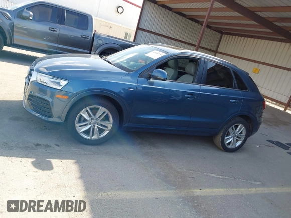 2018 Audi Q3 Premium with VIN WA1BCCFS0JR004485, listed as a IAAI auction lot 41944754 with 63,177 mi miles. Bid and sale history available at carsss.com. Image 14.