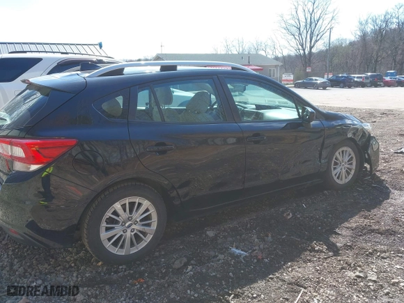 2017 Subaru Impreza Premium with VIN 4S3GTAD65H3716428, listed as a IAAI auction lot 41942299 with 77,181 mi miles. Bid and sale history available at carsss.com. Image 14.