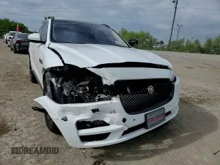 2017 Jaguar F-Pace 20d Premium with VIN SADCJ2BN7HA097612, listed as a Copart auction lot 56478565 with 114,495 mi miles and Salvage title. Bid and sale history available at DreamBid. Image 14.