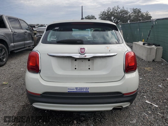 2016 FIAT 500X Pop с VIN ZFBCFXAT9GP372602, выставлен на аукционе Copart как лот 88290725 с пробегом 73 245 миль миль и Списание • Salvage title. История ставок и продаж доступна на DreamBid. Изображение 6.