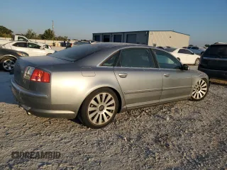 2006 Audi A8 4.2L with VIN WAUML44E26N021186, listed as a Copart auction lot 74382994 with Not provided miles and Salvage title. Bid and sale history available at DreamBid. Image 3.