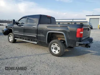 2015 GMC Sierra 2500HD available WiFi Denali with VIN 1GT120E83FF176480, listed as a Copart auction lot 47094075 with 197,643 mi miles and Salvage Title. Bid and sale history available at carsss.com. Image 2.