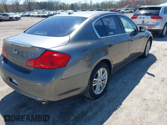 2011 Infiniti G37 x with VIN JN1CV6AR3BM406609, listed as a IAAI auction lot 41954319 with 191,567 mi miles. Bid and sale history available at carsss.com. Image 3.