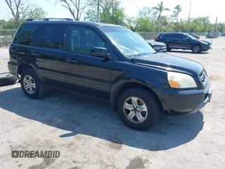 2005 Honda Pilot EX-L z VIN 5FNYF18515B042452, wystawiony jako IAAI lot #42270016 z przebiegiem 227 743 mil mil oraz . Historia ofert i sprzedaży dostępna na DreamBid. Obrazek 1.