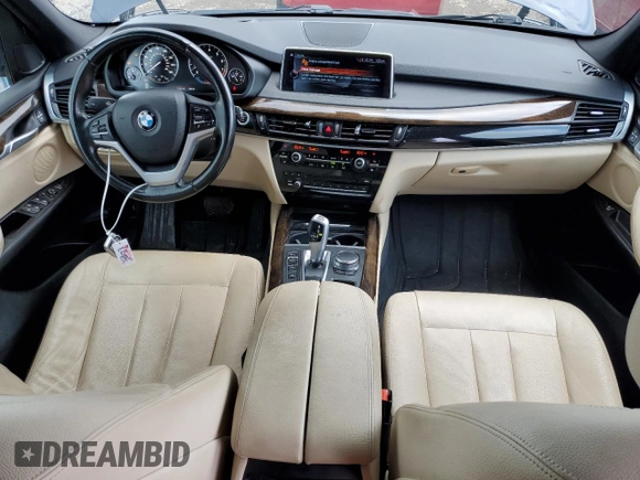 2017 BMW X5 xDrive35i z VIN 5UXKR0C50H0V66241, wystawiony jako Copart lot #55552565 z przebiegiem 108 245 mil mil oraz Szkoda całkowita • Salvage title. Historia ofert i sprzedaży dostępna na DreamBid. Obrazek 8.
