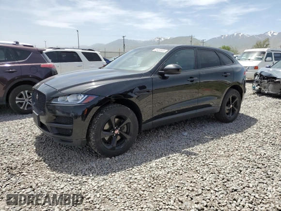 2017 Jaguar F-Pace 35t Premium with VIN SADCJ2BV2HA497819, listed as a Copart auction lot 55404655 with 139,478 mi miles and Clean Title. Bid and sale history available at DreamBid. Image 1.