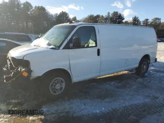 2018 Chevrolet Express Cargo Van with VIN 1GCZGHFG2J1246176, listed as a Copart auction lot 51877835 with 209,549 mi miles and Salvage Title. Bid and sale history available at carsss.com. Image 1.