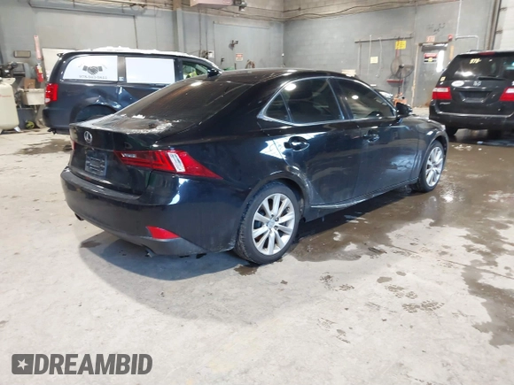 2015 Lexus IS 250 with VIN JTHCF1D29F5029696, listed as a IAAI auction lot 41597845 with 135,182 mi miles and . Bid and sale history available at DreamBid. Image 4.