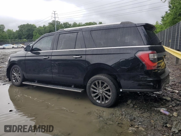 2021 Ford Expedition Max Limited с VIN 1FMJK2AT7MEA45525, выставлен на аукционе Copart как лот 58033705 с пробегом 90 599 миль миль и Списание • Salvage title. История ставок и продаж доступна на DreamBid. Изображение 2.