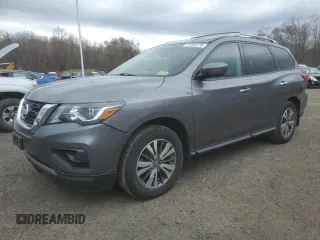 2017 Nissan Pathfinder Platinum with VIN 5N1DR2MM0HC664207, listed as a Copart auction lot 51535735 with 145,179 mi miles and Clean title. Bid and sale history available at DreamBid. Image 1.