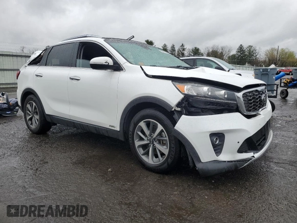 2019 Kia Sorento EX V6 with VIN 5XYPHDA5XKG447571, listed as a Copart auction lot 52121025 with 84,046 mi miles and Salvage Title. Bid and sale history available at carsss.com. Image 4.