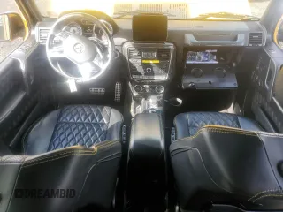 2017 Mercedes-Benz G 63 AMG with VIN WDCYC7DF0HX263541, listed as a Copart auction lot 61446875 with 54,680 mi miles and Salvage title. Bid and sale history available at DreamBid. Image 8.