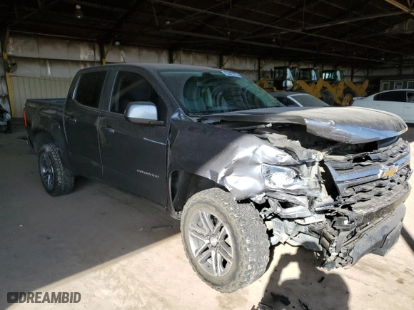 2021 Chevrolet Colorado 4WD Work Truck with VIN 1GCGTBEN6M1218174, listed as a Copart auction lot 83423724 with 86,066 mi miles and Salvage Title. Bid and sale history available at carsss.com. Image 4.