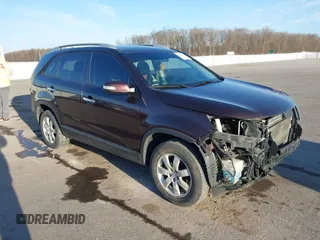 2011 Kia Sorento LX with VIN 5XYKT4A24BG148043, listed as a IAAI auction lot 41822246 with 208,824 mi miles and . Bid and sale history available at DreamBid. Image 1.