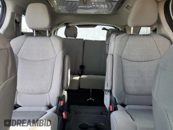 2023 Toyota Sienna LE with VIN 5TDKRKEC8PS160034, listed as a Copart auction lot 83870204 with 0 mi miles and Salvage Title. Bid and sale history available at carsss.com. Image 10.