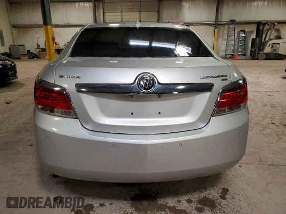 2011 Buick LaCrosse CXL with VIN 1G4GC5GD2BF147976, listed as a Copart auction lot 45678155 with 93,290 mi miles and Clean Title. Bid and sale history available at DreamBid. Image 6.