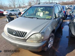 1999 Lexus RX 300 Luxury SUV with VIN JT6HF10U7X0054438, listed as a IAAI auction lot 41702361 with 1 mi miles. Bid and sale history available at carsss.com. Image 2.