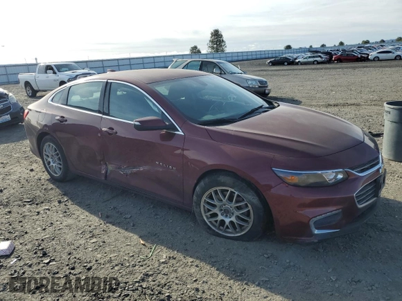2016 Chevrolet Malibu LT with VIN 1G1ZE5ST5GF241680, listed as a Copart auction lot 54225435 with 81,884 mi miles and Salvage Title. Bid and sale history available at DreamBid. Image 4.