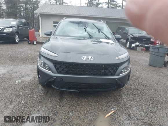 2022 Hyundai Kona Limited with VIN KM8K53A3XNU876882, listed as a IAAI auction lot 41223202 with 40,008 mi miles. Bid and sale history available at carsss.com. Image 13.