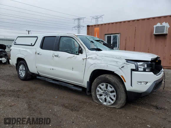2023 Nissan Frontier SV with VIN 1N6ED1FK6PN641365, listed as a Copart auction lot 86565574 with 18,968 mi miles and Salvage Title. Bid and sale history available at carsss.com. Image 4.