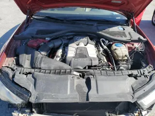 2012 Audi A6 3.0T Premium Plus with VIN WAUGGAFC2CN163853, listed as a Copart auction lot 46657225 with 156,412 mi miles and Salvage Title. Bid and sale history available at carsss.com. Image 11.