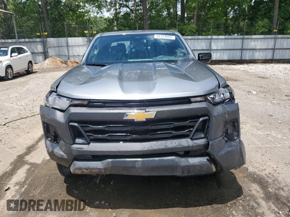 2023 Chevrolet Colorado 2WD Work Truck with VIN 1GCPSBEK1P1267893, listed as a Copart auction lot 56129665 with 19,225 mi miles and Salvage title. Bid and sale history available at DreamBid. Image 5.