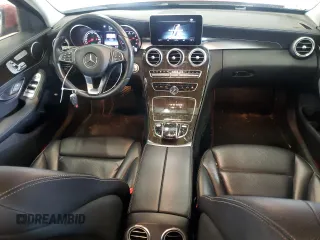 2016 Mercedes-Benz C 300 Luxury with VIN 55SWF4KB8GU157719, listed as a Copart auction lot 53180595 with 114,888 mi miles and Salvage Title. Bid and sale history available at carsss.com. Image 8.