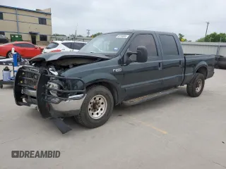 2002 Ford F-250 XL with VIN 1FTNW20F12EA79821, listed as a Copart auction lot 49194604 with 466,631 mi miles and Salvage Title. Bid and sale history available at DreamBid. Image 1.