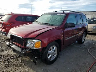 2006 GMC Envoy SLT with VIN 1GKDS13S762259102, listed as a Copart auction lot 79233224 with 125,404 mi miles and Salvage Title. Bid and sale history available at carsss.com. Image 1.