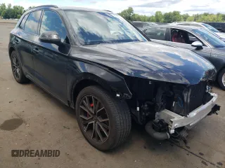 2022 Audi SQ5 Prestige with VIN WA1C4AFY1N2030814, listed as a Copart auction lot 60166714 with 35,197 mi miles and Salvage Title. Bid and sale history available at carsss.com. Image 4.