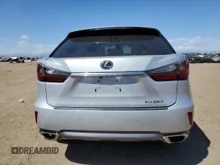 2017 Lexus RX 350 with VIN 2T2BZMCA9HC101738, listed as a Copart auction lot 53574575 with 136,677 mi miles and Salvage title. Bid and sale history available at DreamBid. Image 6.