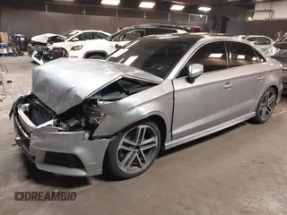 2018 Audi A3 Sedan Premium Plus with VIN WAUJ8GFF5J1027205, listed as a IAAI auction lot 41731155 with 66,098 mi miles. Bid and sale history available at carsss.com. Image 17.