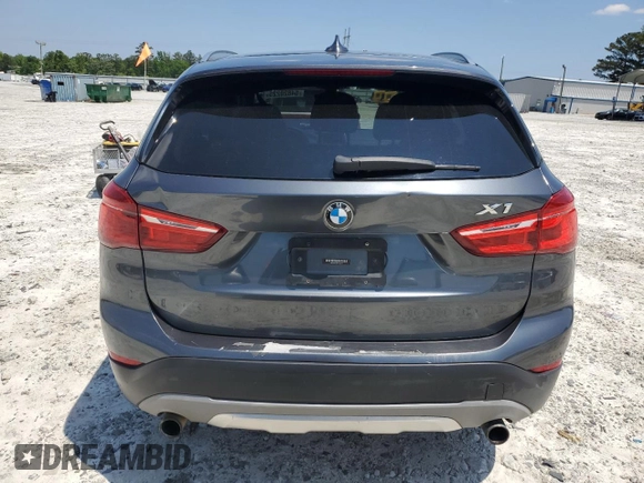 2017 BMW X1 sDrive28i with VIN WBXHU7C32HP925374, listed as a Copart auction lot 54820225 with 136,708 mi miles and Clean Title. Bid and sale history available at carsss.com. Image 6.