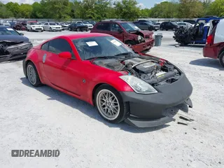 2008 Nissan 350Z z VIN JN1BZ34D08M701481, wystawiony jako IAAI lot #41944633 z przebiegiem 80 834 mil mil oraz . Historia ofert i sprzedaży dostępna na DreamBid. Obrazek 1.