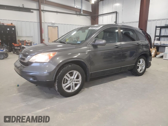 2011 Honda CR-V EX-L with VIN 5J6RE3H74BL036734, listed as a Copart auction lot 45903165 with 87,510 mi miles and Salvage Title. Bid and sale history available at carsss.com. Image 1.