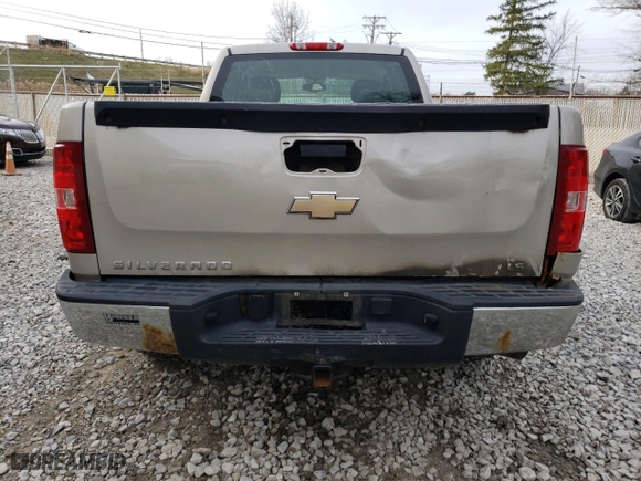 2009 Chevrolet Silverado 1500 Work Truck with VIN 1GCEK19C79Z128621, listed as a Copart auction lot 78177004 with 198,167 mi miles and Salvage Title. Bid and sale history available at carsss.com. Image 6.