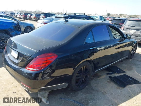 2017 Mercedes-Benz S 550 with VIN WDDUG8CB1HA314177, listed as a IAAI auction lot 41583038 with 115,182 mi miles and . Bid and sale history available at carsss.com. Image 4.
