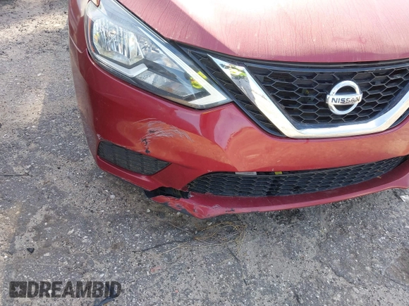 2016 Nissan Sentra S with VIN 3N1AB7AP7GL641276, listed as a IAAI auction lot 41989691 with 200,534 mi miles. Bid and sale history available at carsss.com. Image 6.