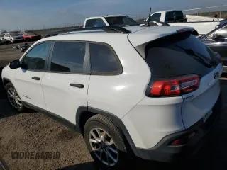 2016 Jeep Cherokee Sport with VIN 1C4PJLAB6GW234549, listed as a Copart auction lot 46195615 with 0 mi miles and Salvage Title. Bid and sale history available at carsss.com. Image 2.