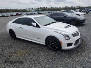 2016 Cadillac ATS-V with VIN 1G6AN1RYXG0117702, listed as a Copart auction lot 85613044 with 57,081 mi miles and Salvage Title. Bid and sale history available at carsss.com. Image 4.