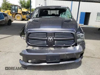 2017 Ram 1500 Sport with VIN 1C6RR6MT1HS637457, listed as a Copart auction lot 56231025 with 62,868 mi miles and Salvage title. Bid and sale history available at DreamBid. Image 5.