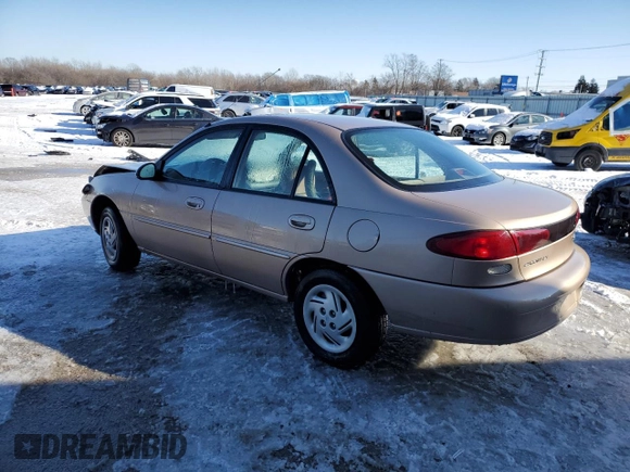 1997 Ford Escort LX z VIN 1FALP13P8VW240818, wystawiony jako Copart lot #88365875 z przebiegiem 43 416 mil mil oraz Szkoda całkowita • Salvage title. Historia ofert i sprzedaży dostępna na DreamBid. Obrazek 2.
