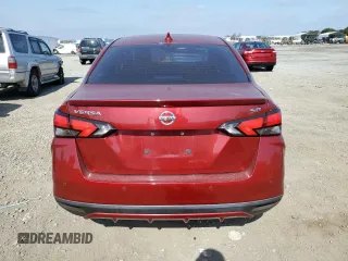 2020 Nissan Versa SR with VIN 3N1CN8FV2LL810451, listed as a Copart auction lot 53837405 with 46,585 mi miles and Salvage title. Bid and sale history available at DreamBid. Image 6.